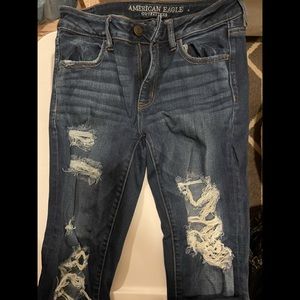 AE Ripped Skinny Jeans